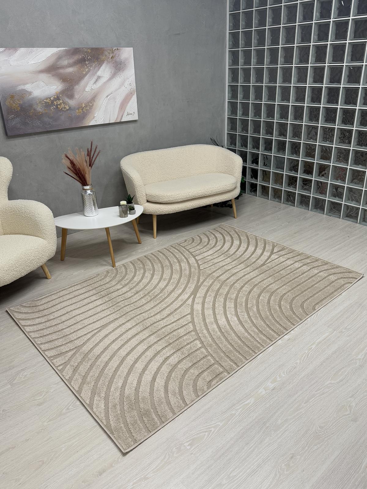 Килим у скандинавському стиле Filira Nord Бежевий 38025/202 BEIGE