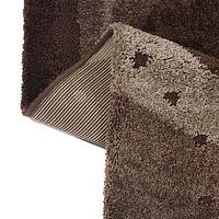 Пухнастий килим Vortax Plush Loop DARK BROWN 7641A
