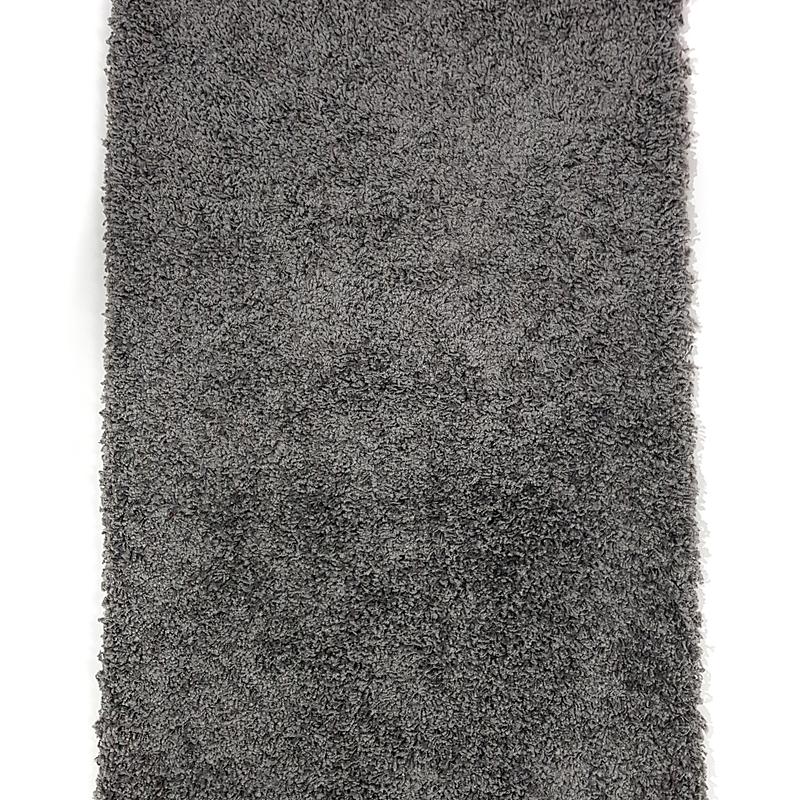 Пухнастий килим Plumis Lux Gray 6365A