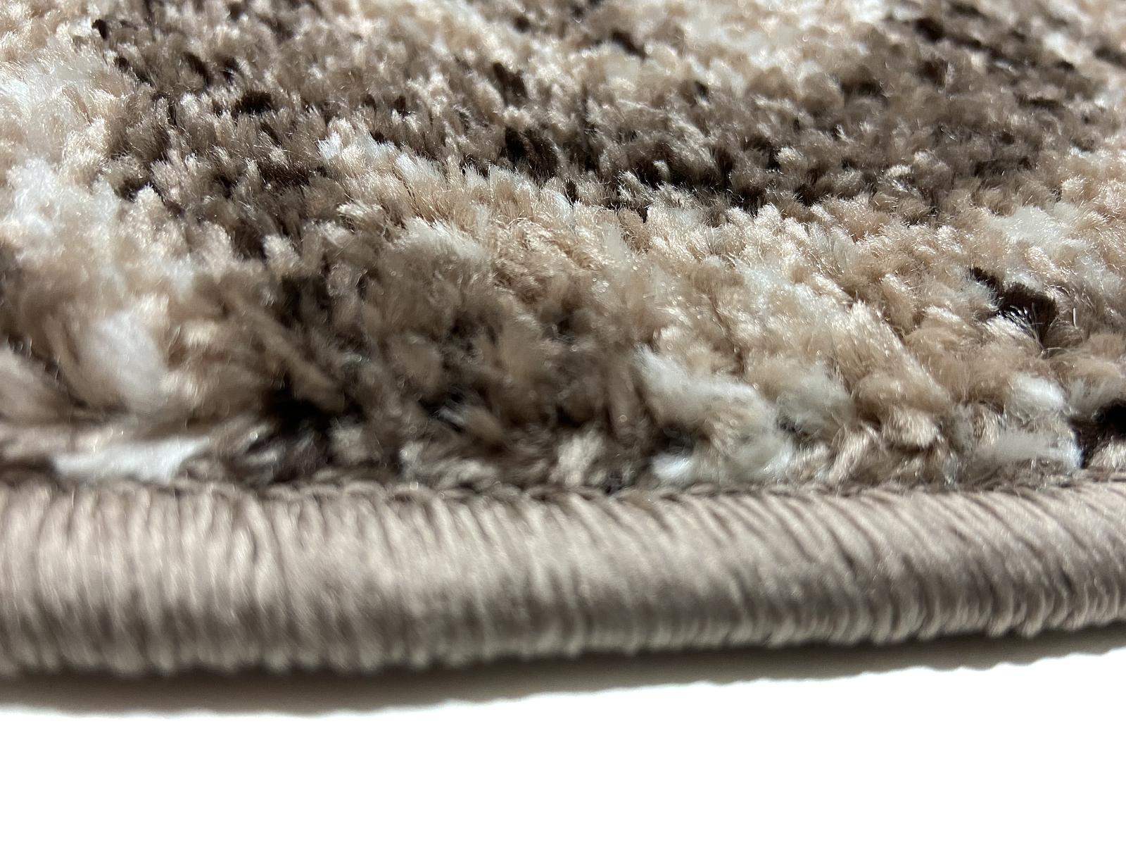 Килим фризе з невисоким ворсом Macio Beige 02575A