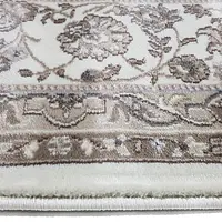 Класичний килим з поліестеру Argentum WHITE 4260D
