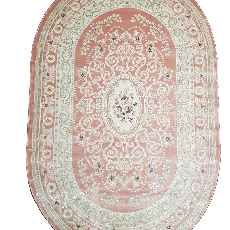 Класичний килим Flora PINK / PINK P658B