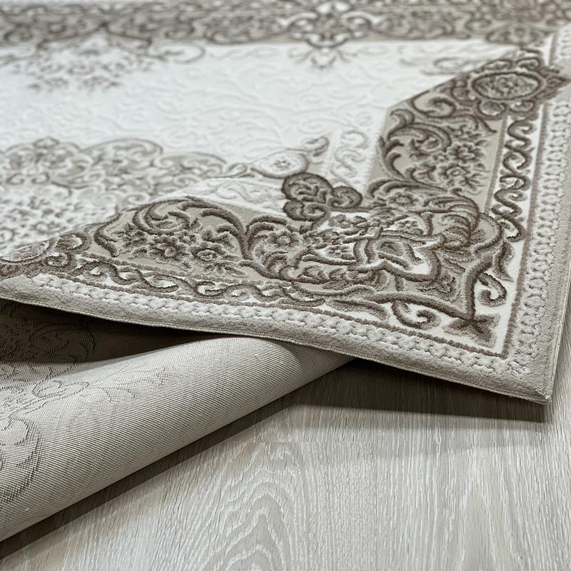 Килим із сучасним дизайном Solano beige / BROWN 8549A