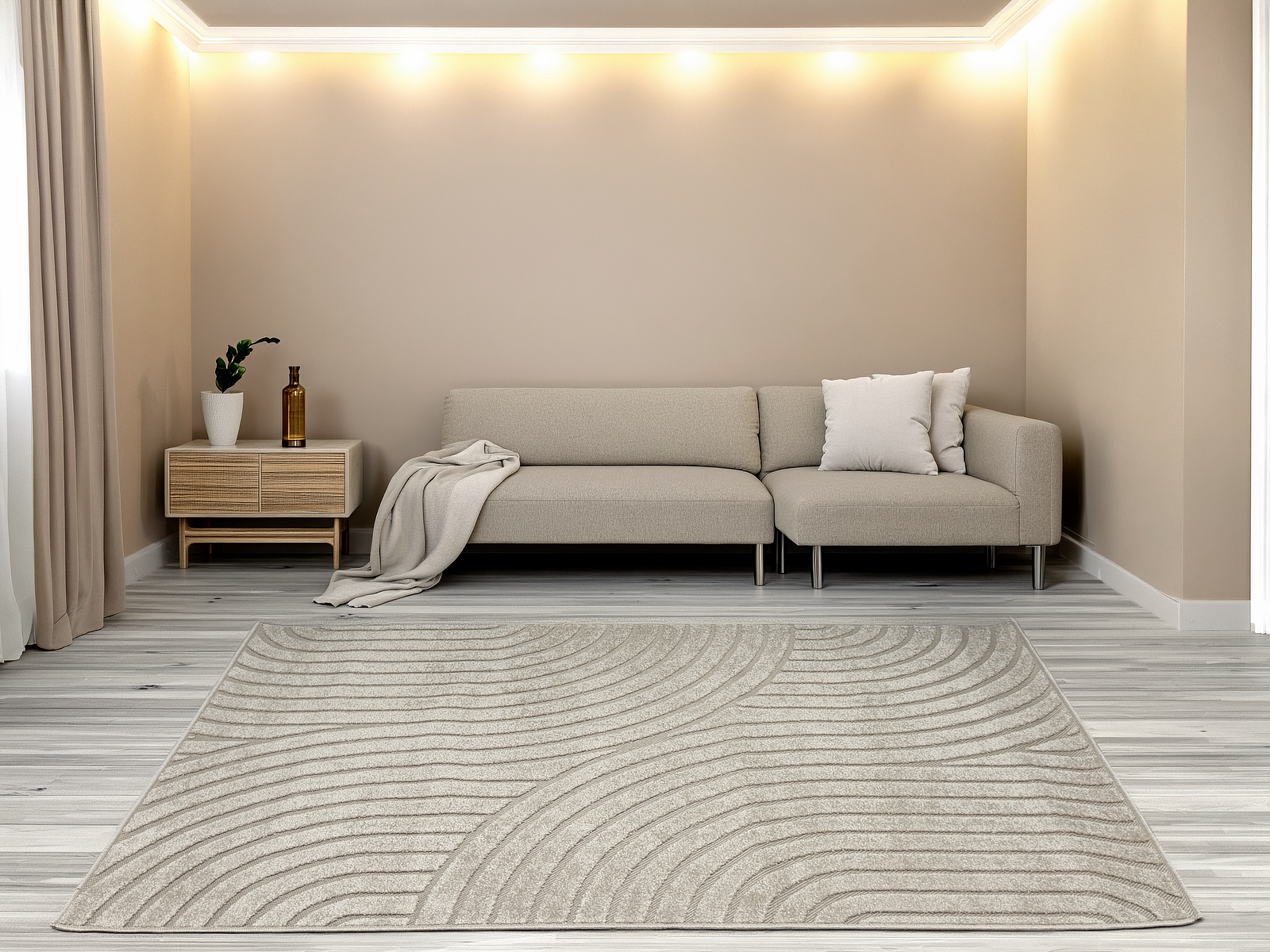 Килим у скандинавському стиле Filira Nord Бежевий 38025/202 BEIGE