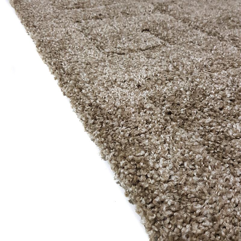 Ворсистий килимок Plush Loop beige A361D