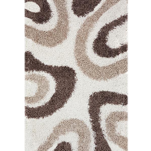Пухнастий килим Plumis Lux cream 6352A
