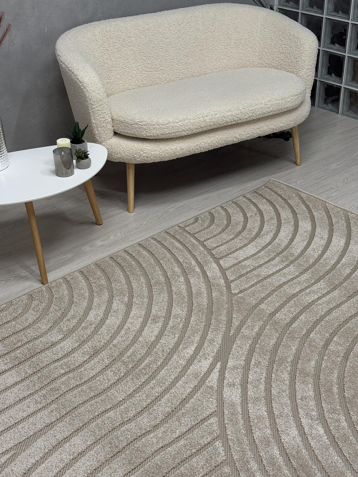 Килим у скандинавському стиле Filira Nord Бежевий 38025/202 BEIGE