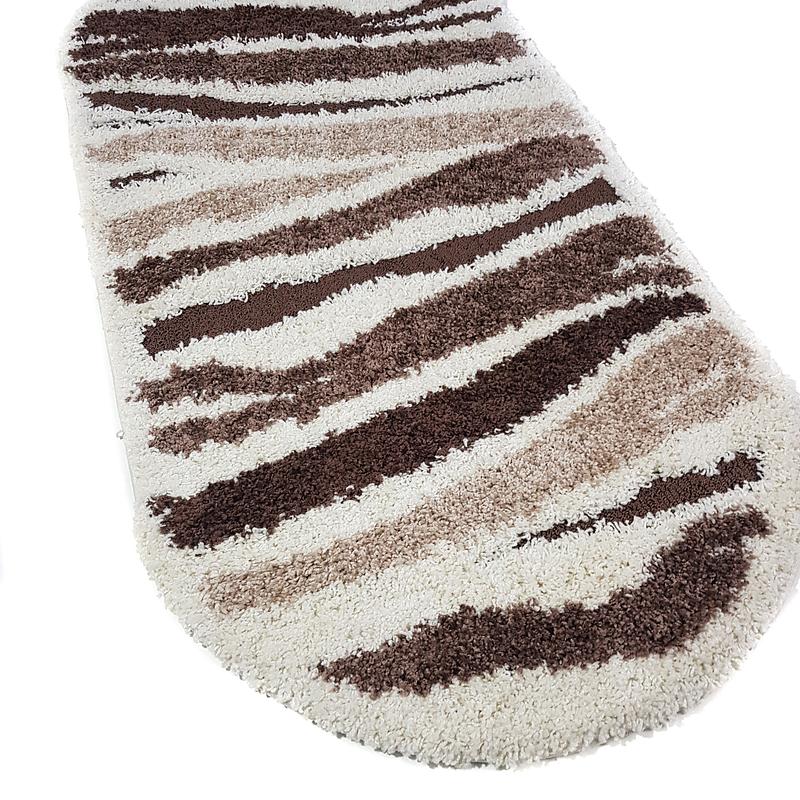 Ворсистий килимок Plush Loop cream 8014A