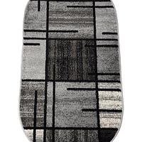 Килим фризе з невисоким ворсом Macio Gray 02239A