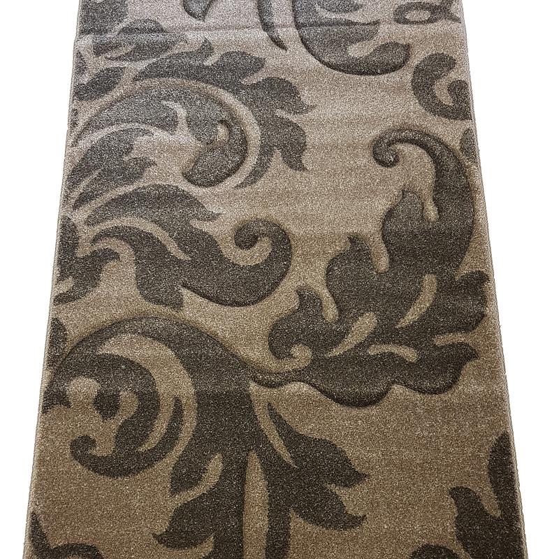 Килим з художньою стрижкою Tropica beige C586A