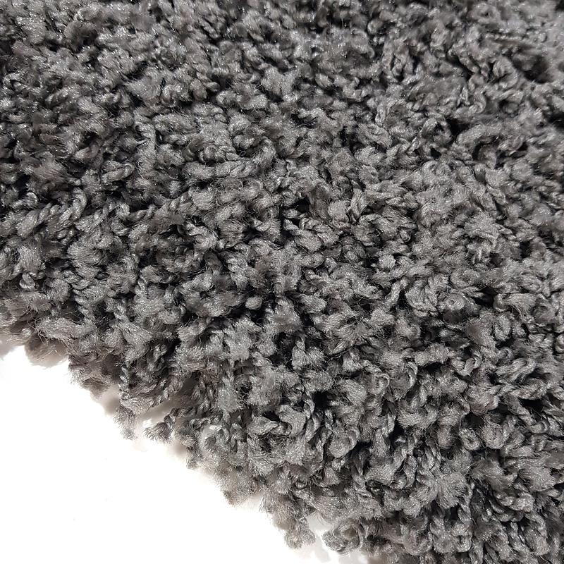 Пухнастий килим Plumis Lux Gray 7368A