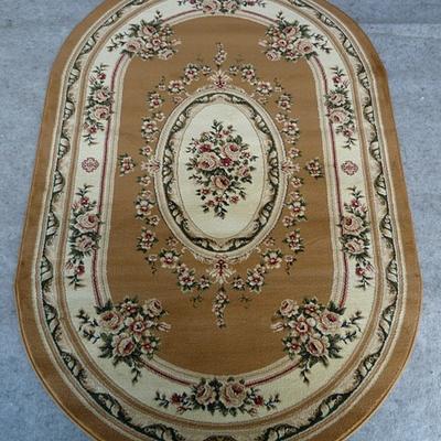 Килим хітсет з невисоким щільним ворсом Luxia MUSTARD 6199A