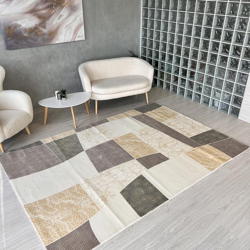 Акриловий килим Velura Stelana ACIK BEJ 7108