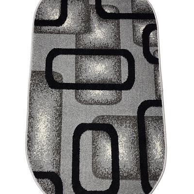 Килим фризе з невисоким ворсом Macio Gray 02574A