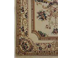Класичний килим з поліестеру Argentum Cream 6509A