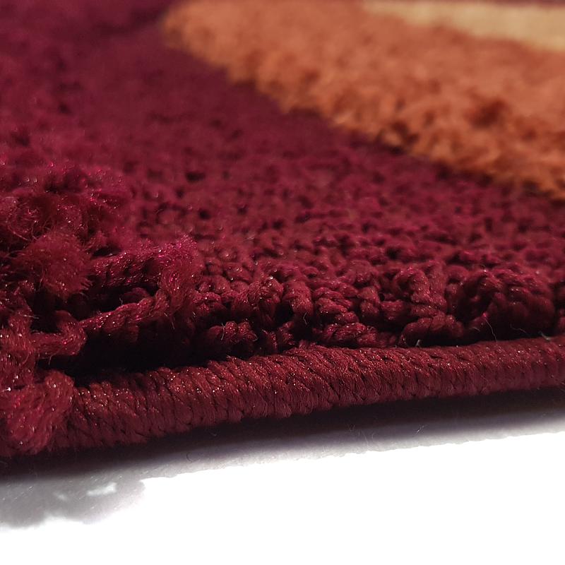 Ворсистий килимок Vortax Plush Loop CHERRY 7641A