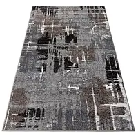 Килим з невисоким ворсом Mara сірий Gray 24037/123