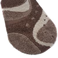 Пухнастий килим Vortax Plush Loop DARK BROWN 7641A