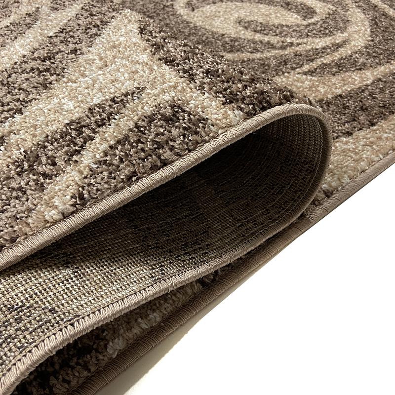 Килим фризе з невисоким ворсом Macio Beige 02575A